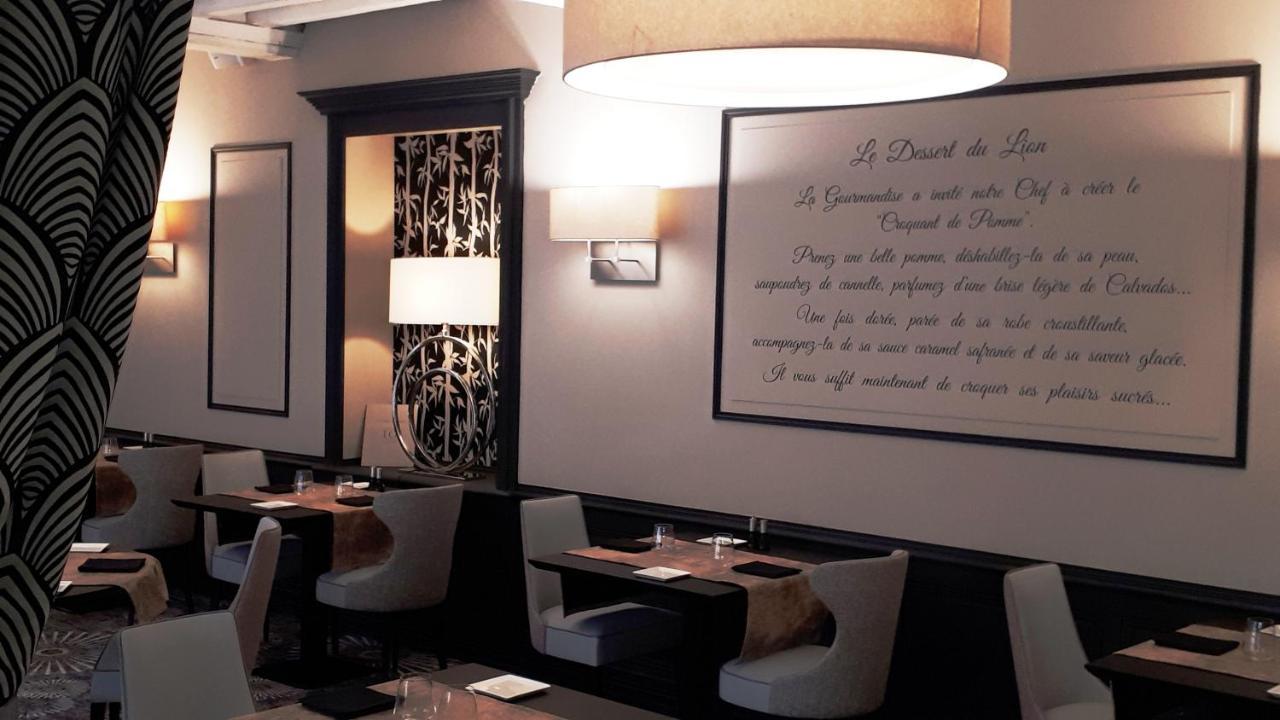 Hotel Le Lion D'Or Et Restaurant La Table Du Lion Bayeux Eksteriør billede